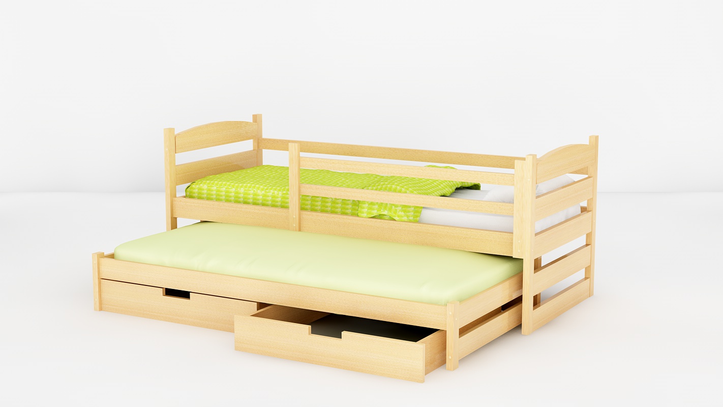 Кровать Выдвижная Для Двоих Детей